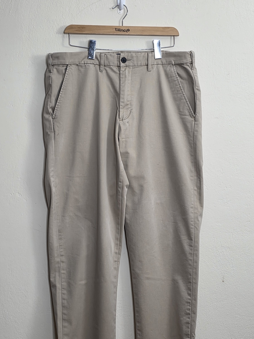 Lands' End Men's Traditional Fit Chinos - Light Tan